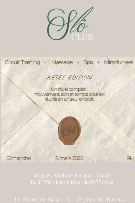 Slô Club à Brengues : reset édition !