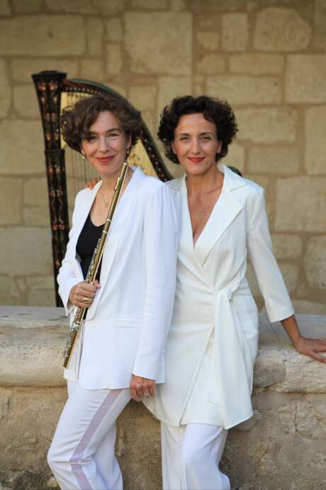 Festival Les Musicales du Causse - Juliette Hurel (flûte traversière) et Isabelle Moretti (harpe)