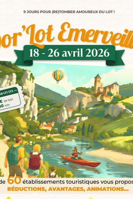 Dor'Lot Emerveille : Neufs jours pour (re) tomber amoureux du Lot