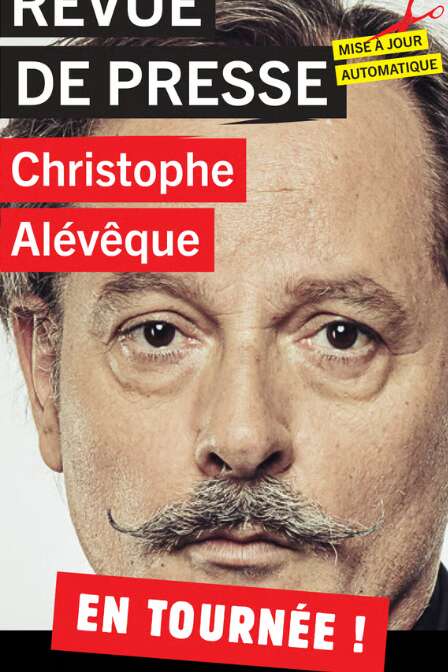 Café Théâtre Côté Rocher: La revue de presse de Christophe Alévêque