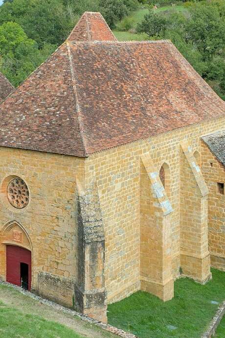 Visite de la  Collégiale Saint-Louis du château de Castelnau-de-Bretenoux