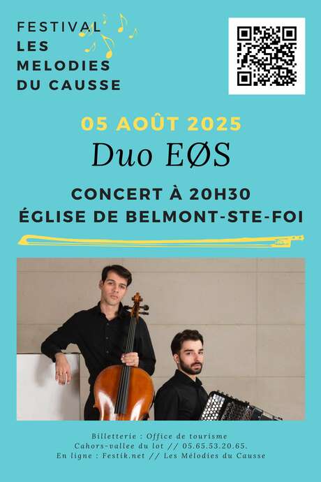 Festival les Mélodies du Causse: Duo EOS