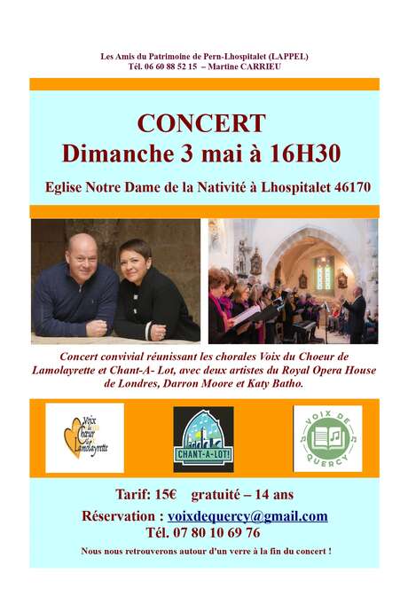 Concert en l'église de Lhospitalet