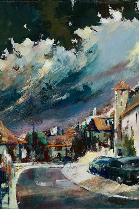 Exposition  de peintures  de Roger Thalamy