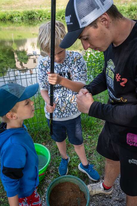 Atelier pêche enfant à Cajarc