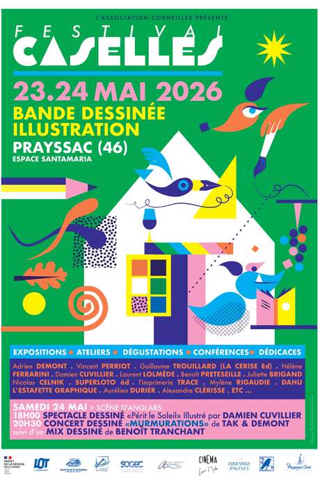 Festival Caselles : Spectacles à la scène d'Anglars