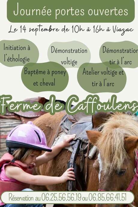 Journée portes ouvertes à la Ferme de Caffoulens Journée portes ouvertes à la Ferme de Caffoulens