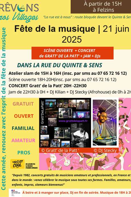 Fête de la musique à Felzins