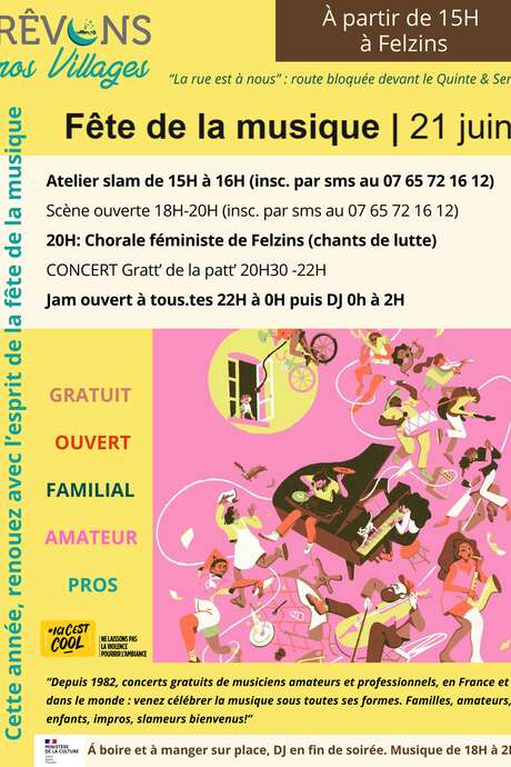 Fête de la musique à Felzins