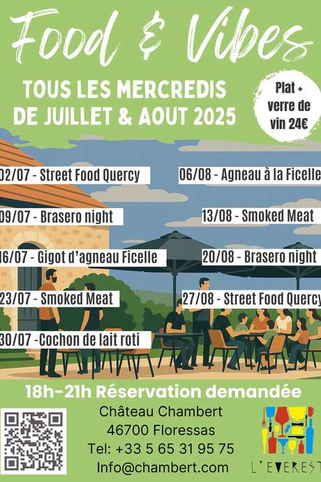 Food & Vibes au Château Chambert