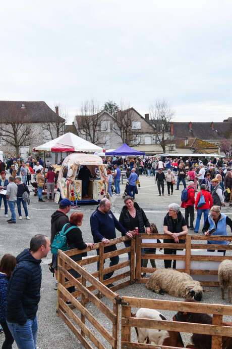 Foire gourmande à Souillac