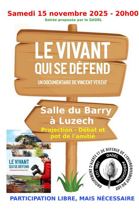 Le vivant qui se défend, un documentaire de Vincent Verzat