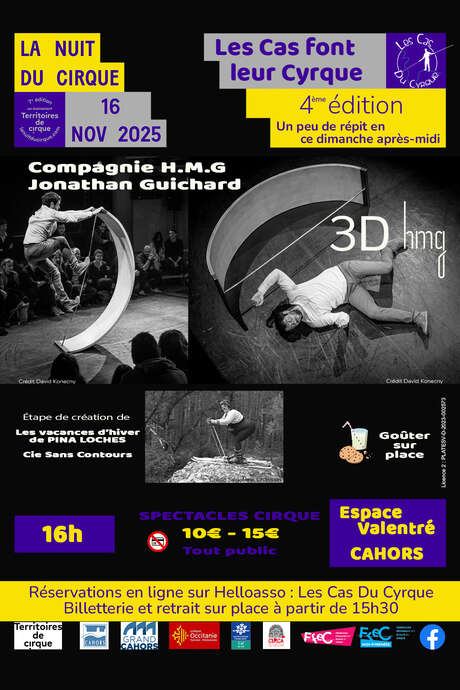 Les Cas font leur Cyrque pour la 4ème édition !