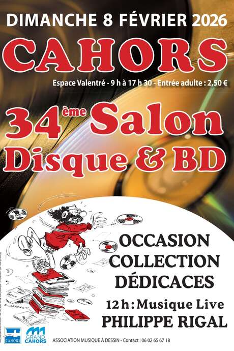 Salon du disque et de la BD à Cahors