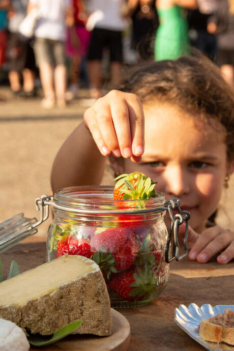 Marché gourmand à Cavagnac