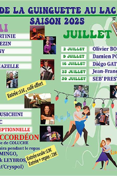 Guinguette au Lac de Tolerme : Gilles SABY