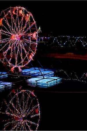 Illuminations de Noël à Lunegarde