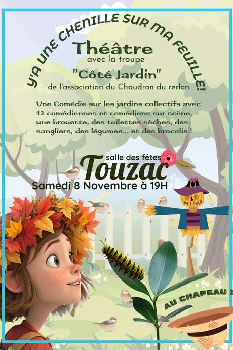 Y'a une chenille sur ma feuille !