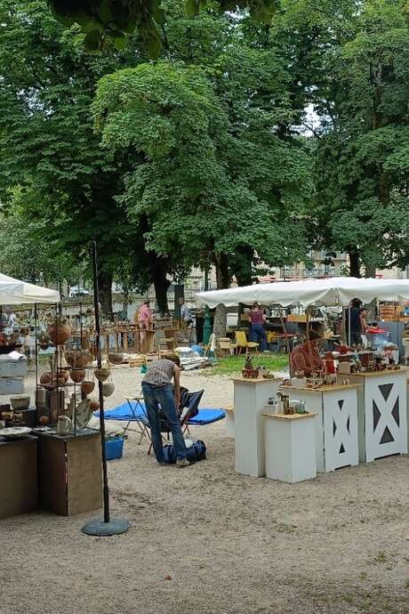 Marché des potiers à Figeac