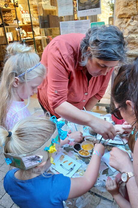 Ateliers et démonstrations à l'Échoppe des arts
