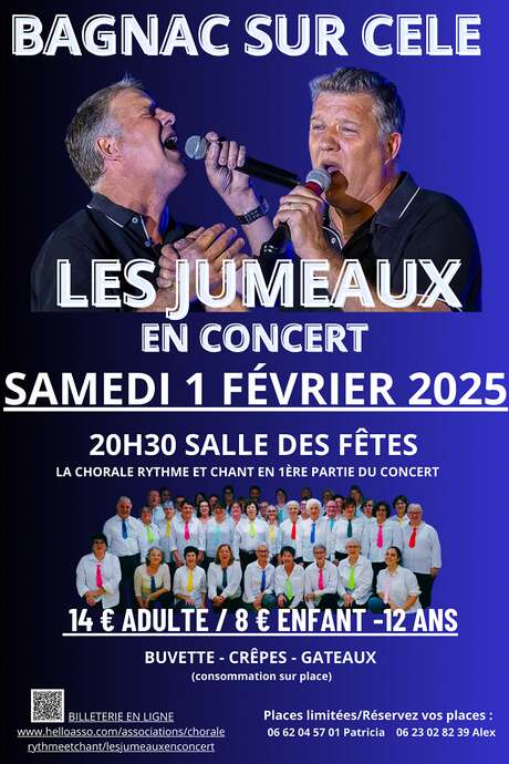 Les Jumeaux en concert