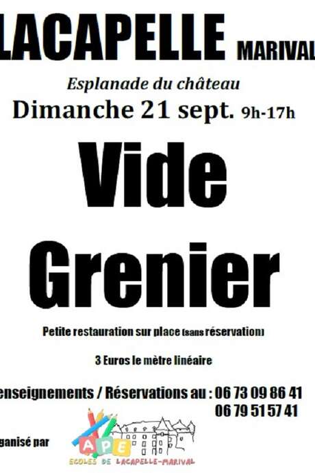 Vide grenier à Lacapelle-Marival