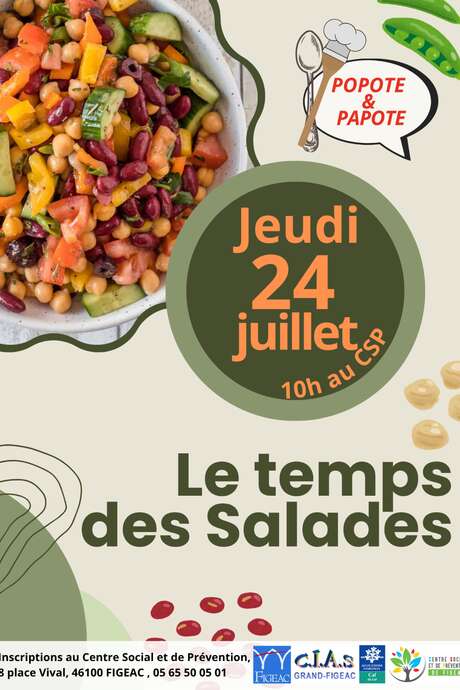 Atelier Popote Papote : Le temps des Salades