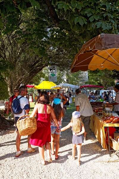 Marché de producteurs de pays "Bienvenue à la ferme" de Lacave