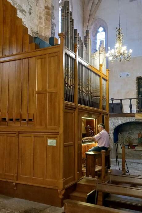 Festival d’orgue de Marcilhac-sur-Célé : concert Oscar Pineda et Paula Thomas