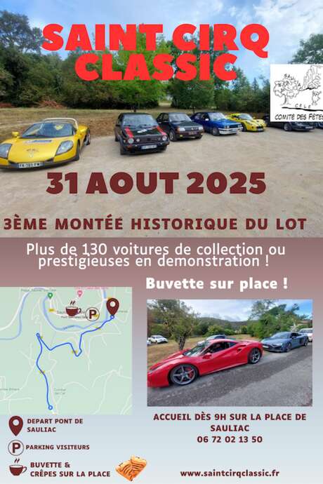 3ème montée du Lot – Saint Cirq Classic, étape Sauliac
