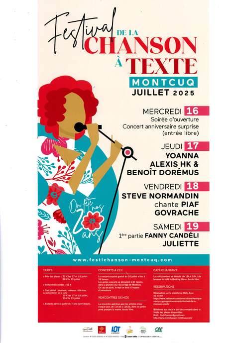 Festival de la chanson à texte de Montcuq