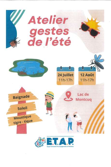 Atelier gestes de l'été