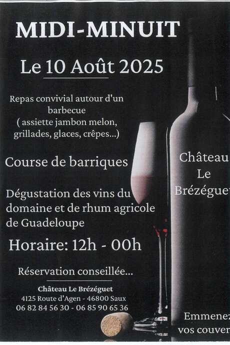 Midi-minuit au Château le Brézéguet