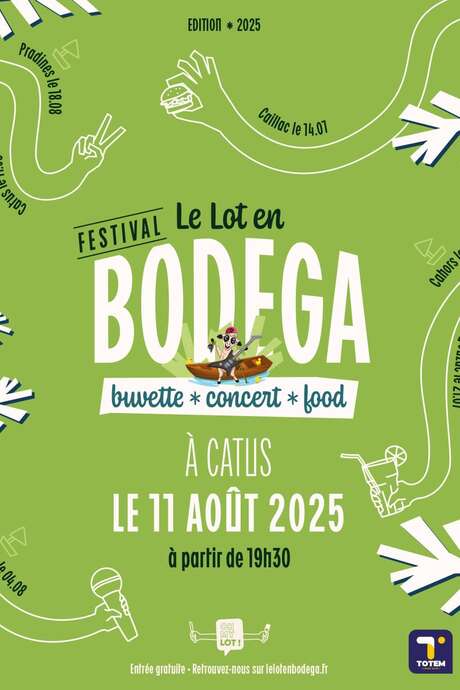 Le Lot en Bodéga à Catus