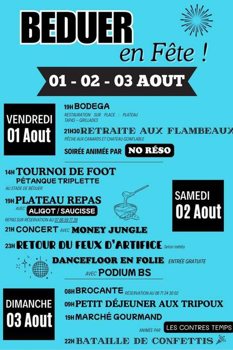 Fête votive de Béduer