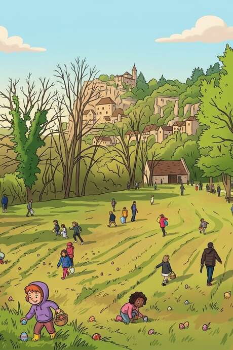 Pâques de choc à Rocamadour !