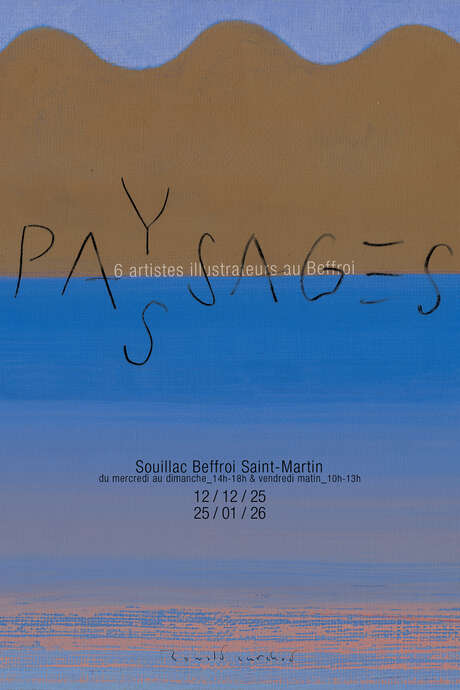 Visite commentée de l'exposition "Paysages"