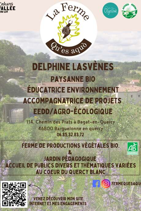 "Les 5 sens au jardin" à la Ferme Qu'es Aquò