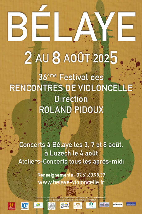 Rencontres de Violoncelle de Bélaye : Repas-buffet
