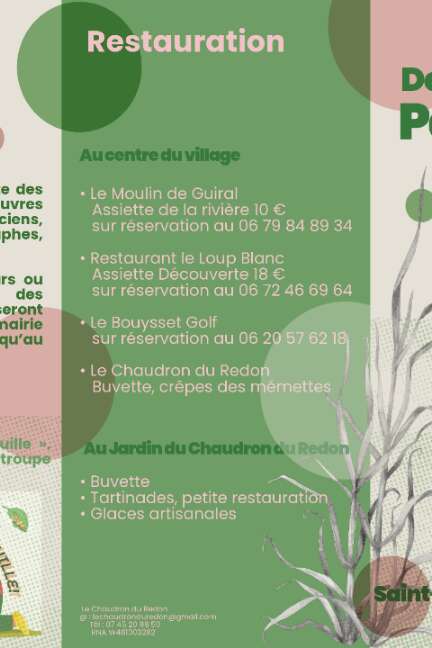 Journées Nationales des Artistes 2025 : Saint-Martin-le-Redon - Des jardins particuliers