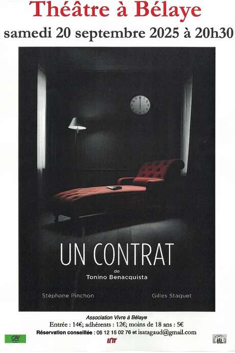 Théâtre à Bélaye: "Un contrat"