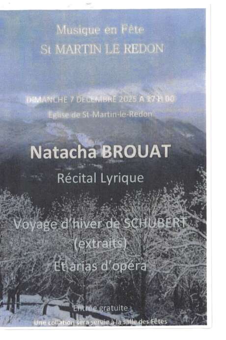 Récital de Natacha Brouat