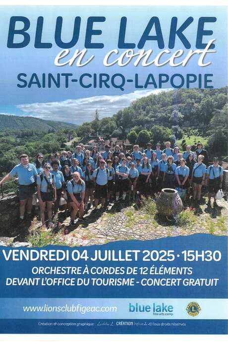 Blue Lake en concert