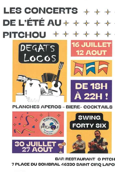 Les Concerts de l'été au Pitchou