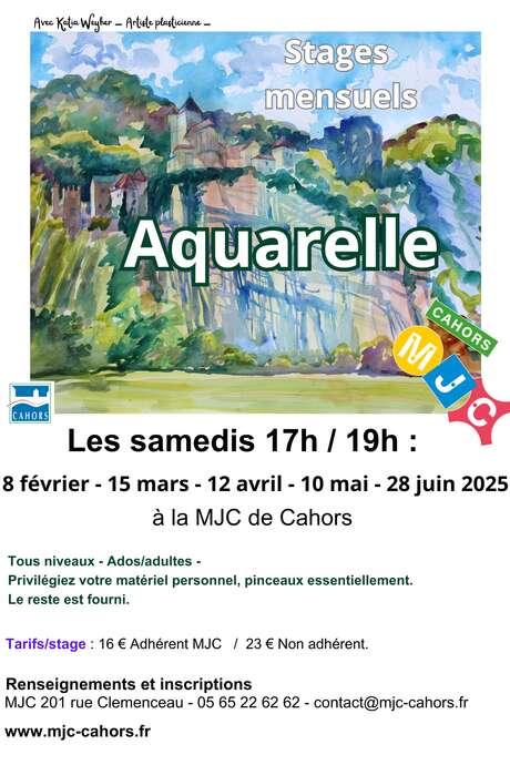 Stages Aquarelle