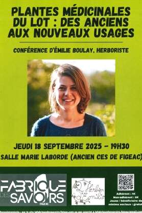 Conférences Plantes Médicinales du Lot
