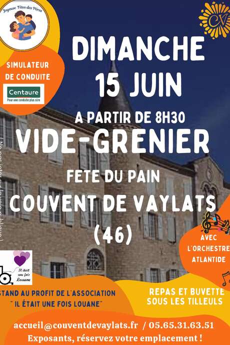Fête du pain et Vide-greniers à Vaylats