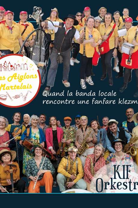 Concert Kif Orkestra avec les Aiglons Martelais