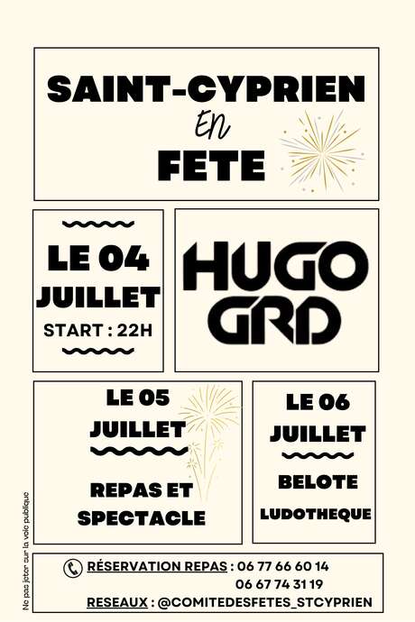 Fête votive de Saint Cyprien