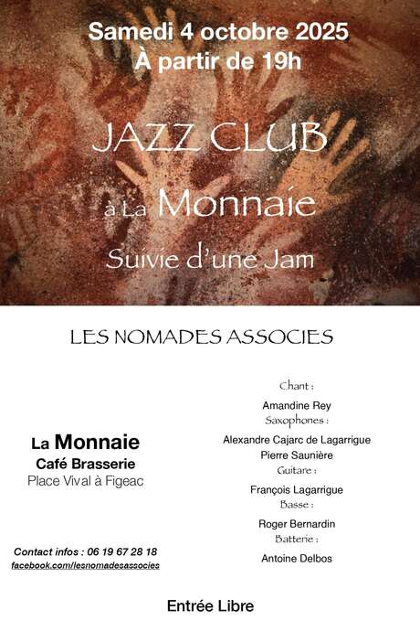 "Jazz Club" à La Monnaie  à Figeac